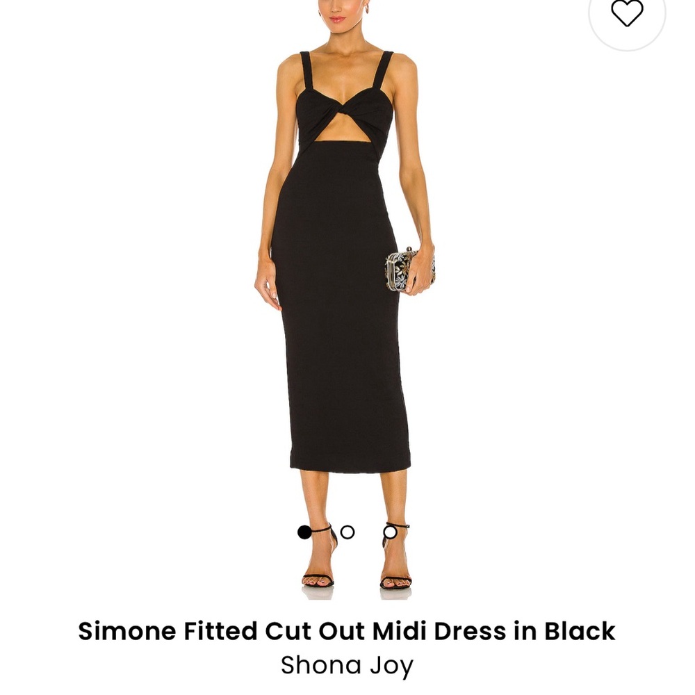 Shona joy black midi Simone